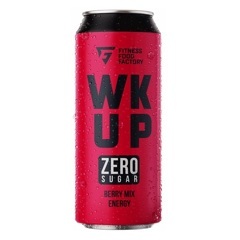 WkUp Энергетический напиток без сахара (450мл) Ягодный микс