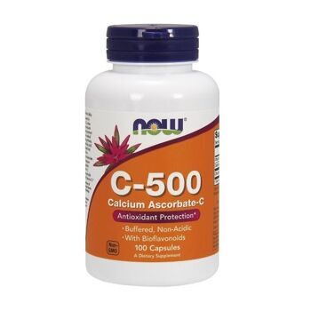 Now C-500 Calcium Ascorbate (100капс)