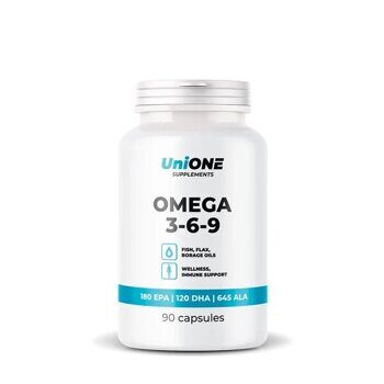 UniOne Omega 3-6-9 (90капс)