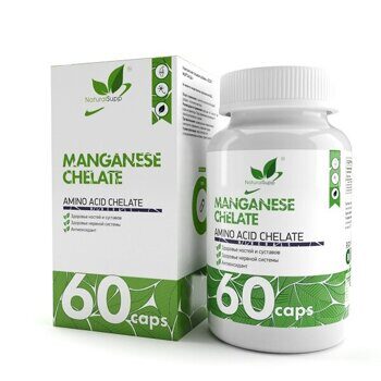 NaturalSupp Manganese Chelate (60капс)