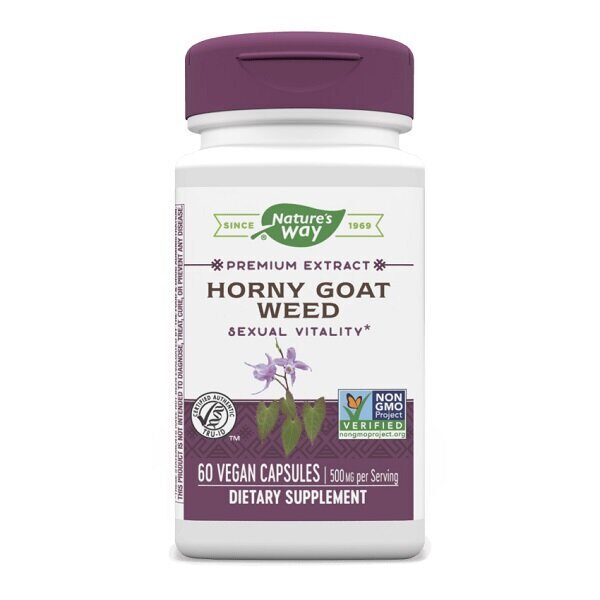 Nature`s Way Horny Goat Weed 500mg (60капс)